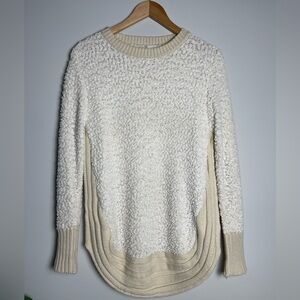 d.RA Los Angeles | Astophor Popcorn Curved Ribbed Hem Sweater